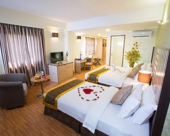 Uptown Hotel - Rangun - Sypialnia