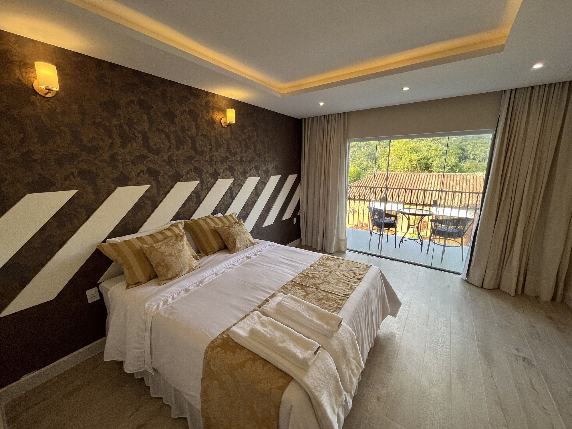 Pousada Granja Santa Barbara - פטרופוליס - חדר שינה