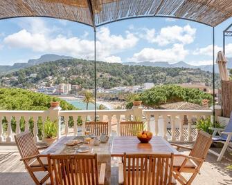 Newly House on the Beach with Sea View, Garden and Wi-Fi - Soller - Parveke