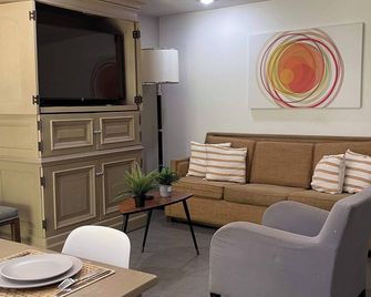 Moderno departamento cerca de Santa Fe Kingsize - مكسيكو ستي - غرفة معيشة