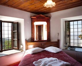 Archontiko Repana - Makrinitsa Stone Retreat - Portaria - Slaapkamer