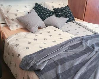 Studio,Panoramic view,Balcony,Parking - São Moritz - Quarto