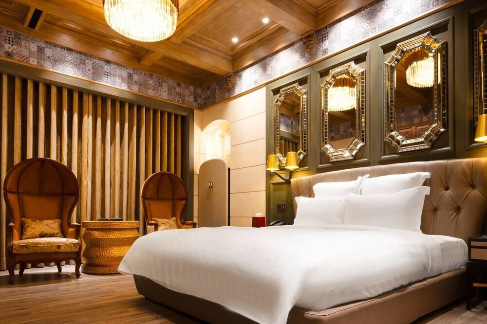 Royal Group Motel Jhong Hua Branch - קאושיונג - חדר שינה