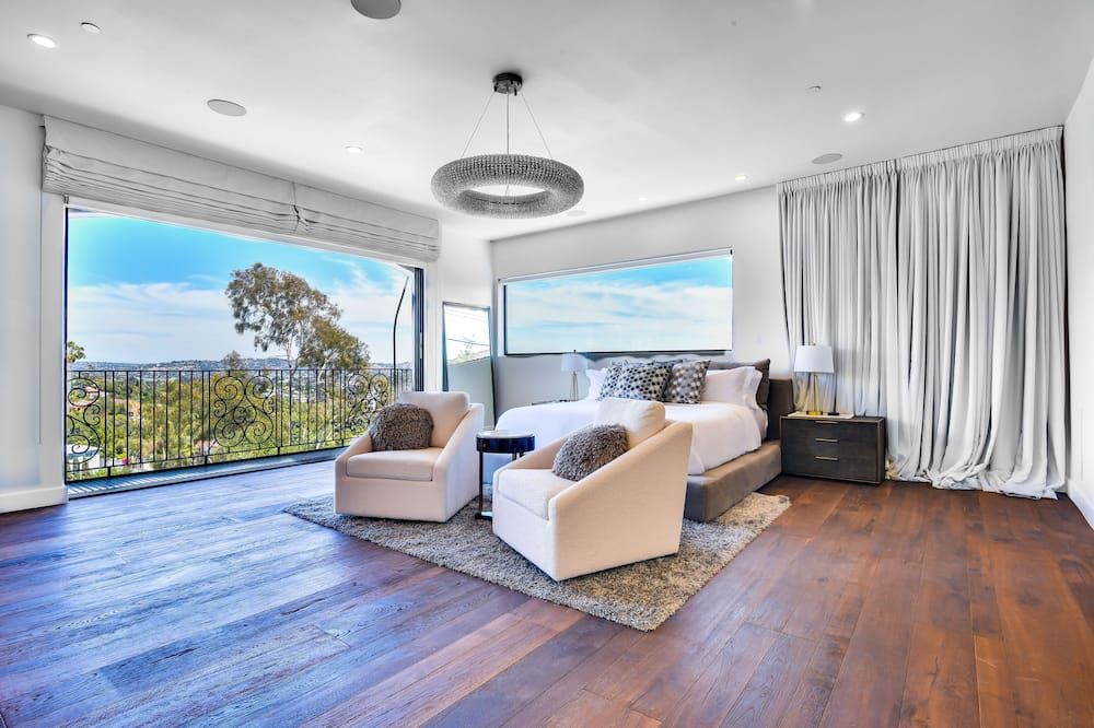 Luxury Resort Style Hollywood Hills Villa - לוס אנג'לס - סלון