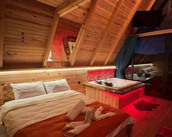 Dvabi Suit Bungalov - Çamlihemşin - Bedroom