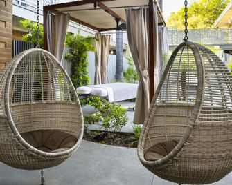 Dr. Wilkinson's Backyard Resort and Mineral Springs, a Member of Design Hotels - קליסטוגה - פטיו