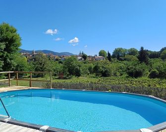 Provence farm luberon 3 bedrooms swimming pool air conditioning lourmarin center - Lourmarin - Pool