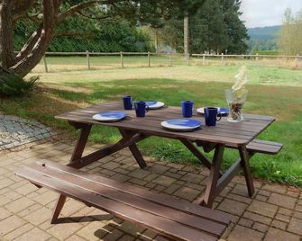 Chalet in La Hoube near Rocher du Dabo - Dabo - Patio