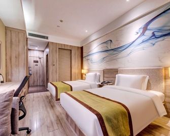 Wuduo Hotel (Baoding Zhili Governor's Office Railway Station) - Baoding - Bedroom