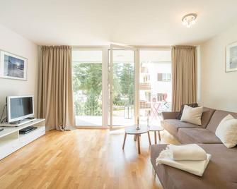 River Apartment With 2 Bedrooms - Andermatt - Wohnzimmer