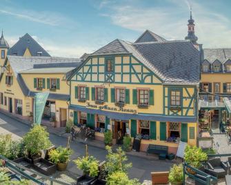 Historisches Hotel Weinrestaurant Zum Grünen Kranz - Rudesheim am Rhein - Gebouw