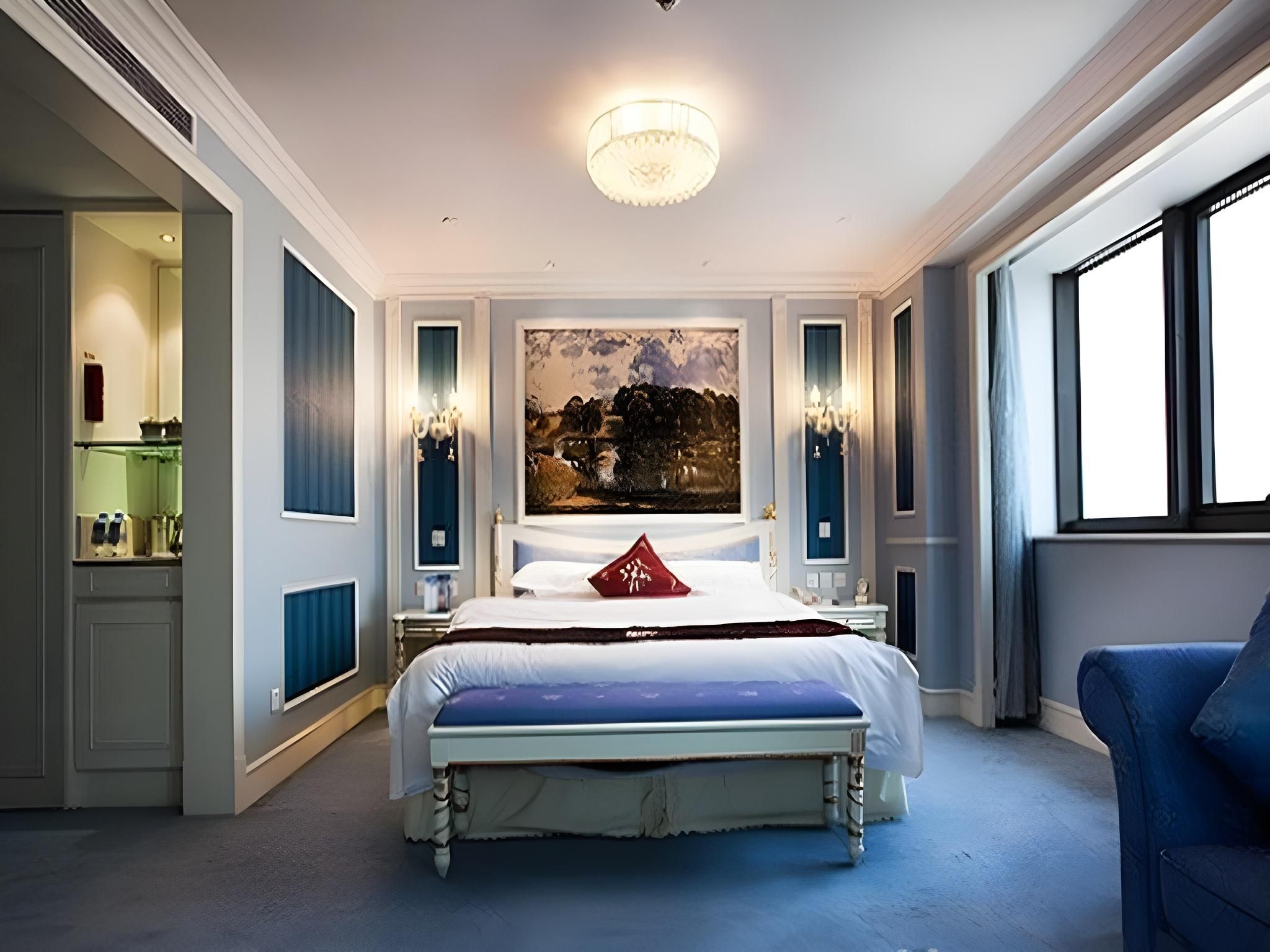 Golden Ocean Hotel - Tianjin - Bedroom