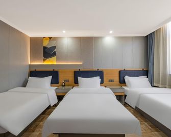 Jinmen Zhixing Express Hotel Tianjin Dongli Development Zone - Tianjin - Bedroom