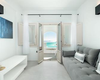 Apeiron Blue Santorini - Mesaria - Living room