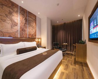 James Joyce Coffetel Beijing Bird Nest Asian Sports Village International Conference Center Branch - Beijing - Bedroom