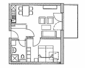 Altes Wasserwerk App 15 - Wustrow (Darss) - Floorplan