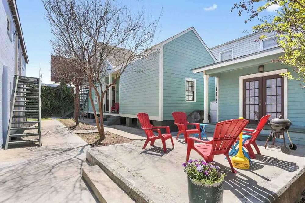 Cute 1bed steps from French Q and Jazz venues - ניו אורלינס - פטיו