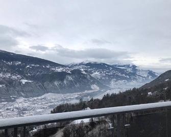 Appartement d'hôtes An Kaz La - Crans-Montana - Utsikt