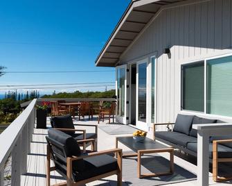 Makia View House / 3Bed + 2 Bath / Ocean Views - Naalehu - Balcony