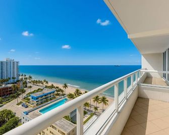 Ritz-Carlton Luxury Oceanview 3-Bedroom Residence - Fort Lauderdale - Varanda