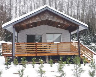 Lakeside Cabin - Beaver Lake Resort - Pet friendly - legal short term rental - Lake Cowichan - Building