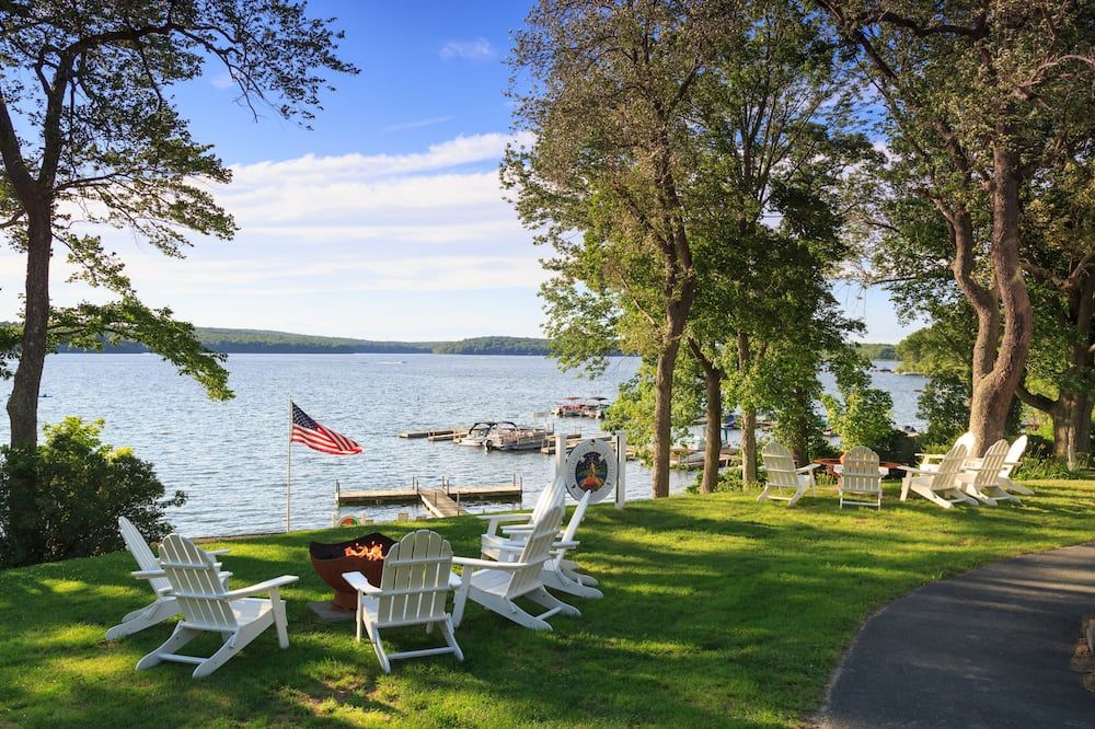 Silver Birches Resort - Hawley - Terasa