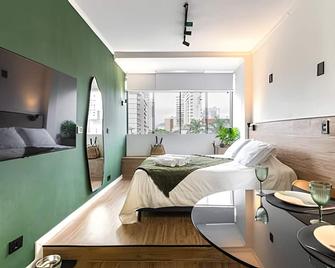 ARK Houses Gonzaga - Reformado 200m da Praia - Santos - Bedroom