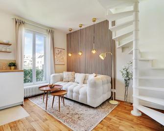 Cosy Duplex - Boulogne-Billancourt - Oturma odası