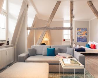 Ostküste - Villa Albatros Design Apartments - Heringsdorf (Meklemburgia-Pomorze Przednie) - Pokój dzienny