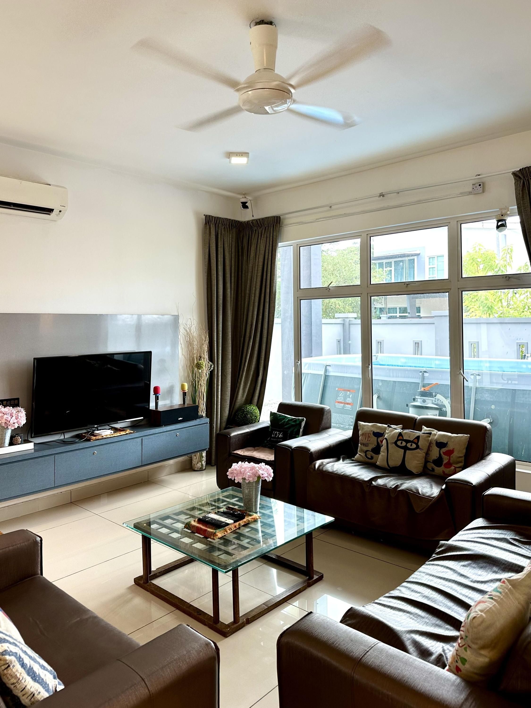 Lux Desaru Villa - Bandar Penawar - Obývací pokoj