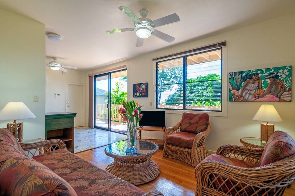 Poipu Plantation Vacation Rentals - كولوا - غرفة معيشة
