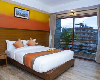 Hotel Lake Star - פוחארה - חדר שינה