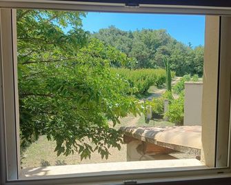 Gîte 'L'olivier' Le Mas Des Charrettes - Crestet - Balcony