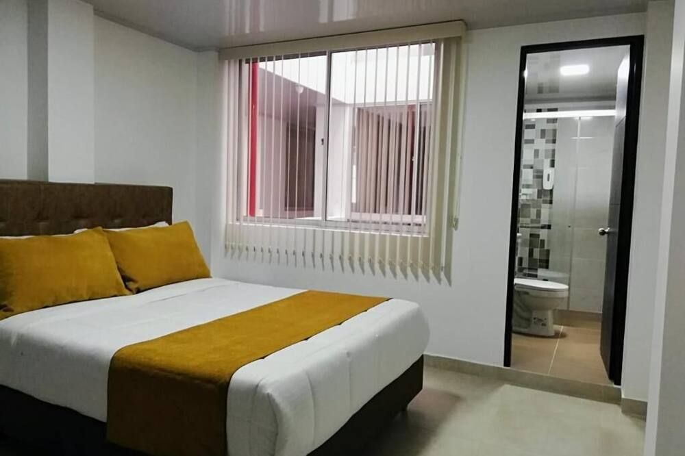 Hotel Monarka-Edificio - Popayán - Schlafzimmer