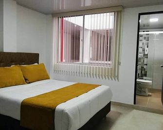 Hotel Monarka-Edificio - Popayán - Schlafzimmer