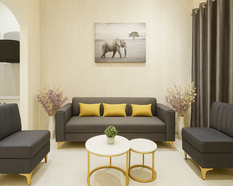 Let'stay- IT City ,Mohali - Panchkula - Wohnzimmer