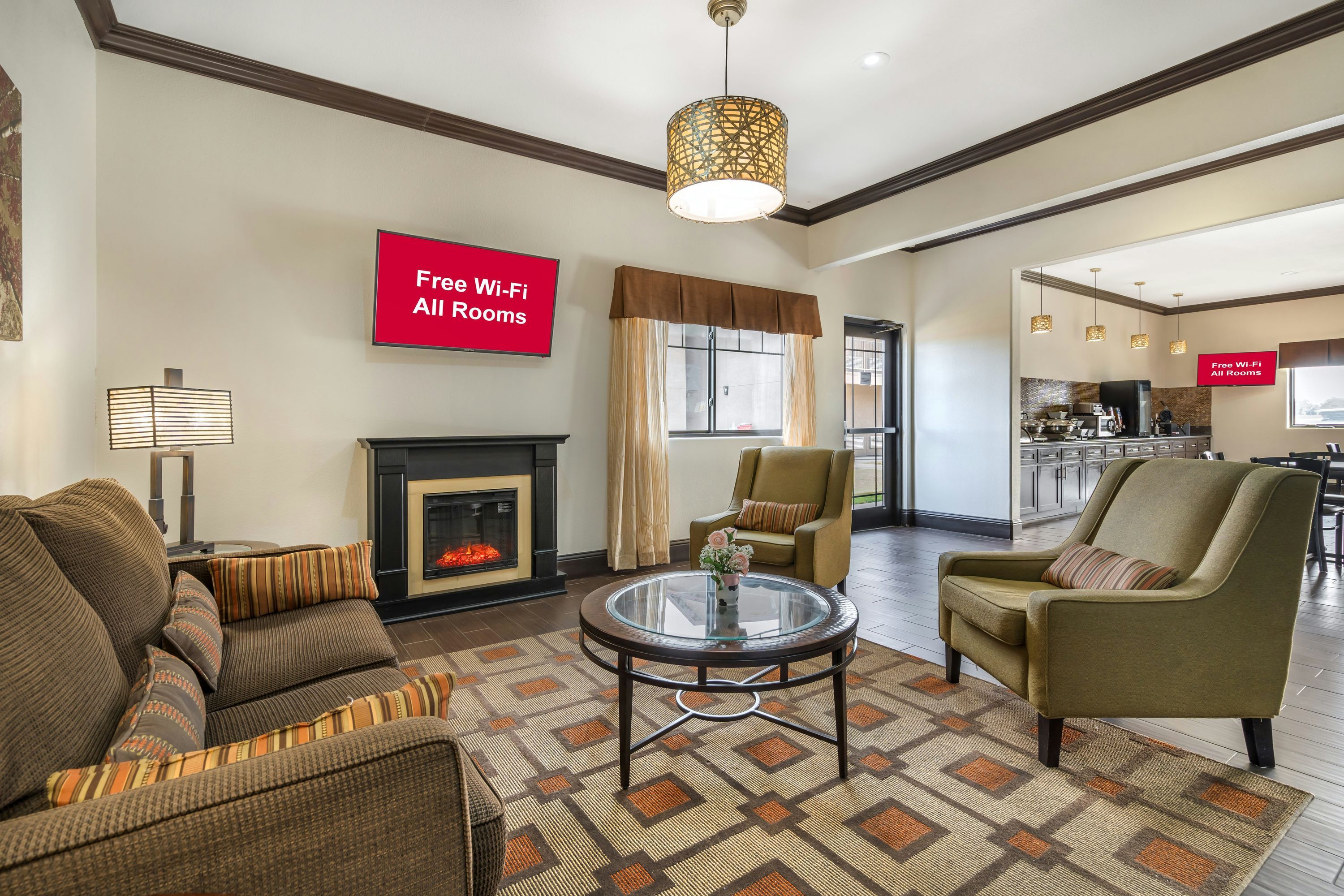 Red Roof Inn & Suites Sulphur Springs - Sulphur Springs - Wohnzimmer