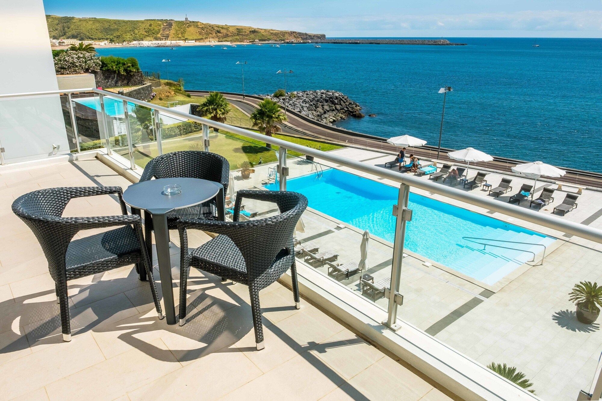 فندق أتلانتيدا مار - برايا دا فيكتوريا - شرفة