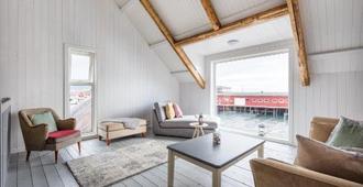 Hattvika Lodge - Ballstad - Living room