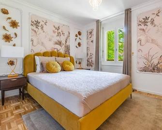 Bon Port 1 Bedroom Apartment Lakefront - Montreux - Schlafzimmer