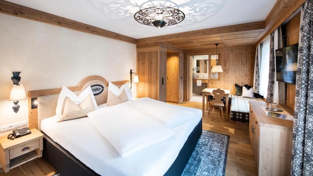 Alpenhotel Kramerwirt - מאיירהופן - חדר שינה