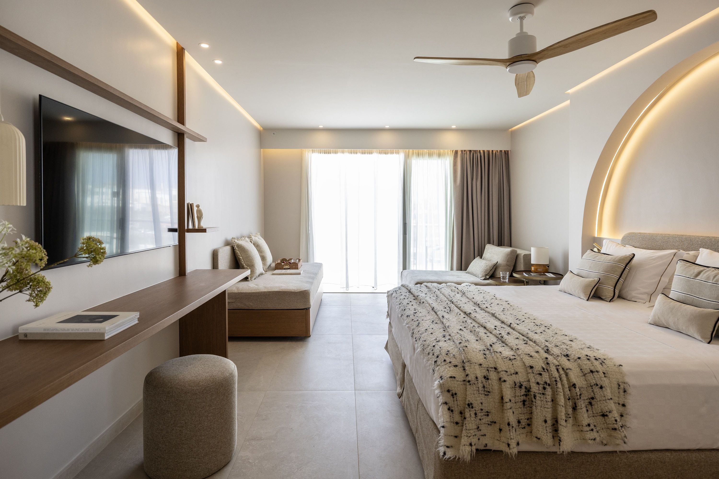 Albatros Spa & Resort Hotel - הרסוניסוס - חדר שינה