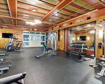 Luxury Downtown Cityview Suite Skywalk Access and Free Garage Parking - Indianápolis - Gym