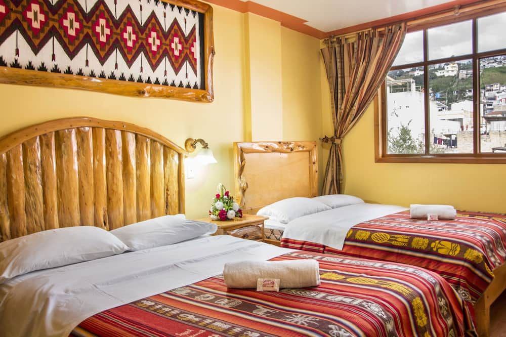 Hotel Santafe Inn - Otavalo - Slaapkamer