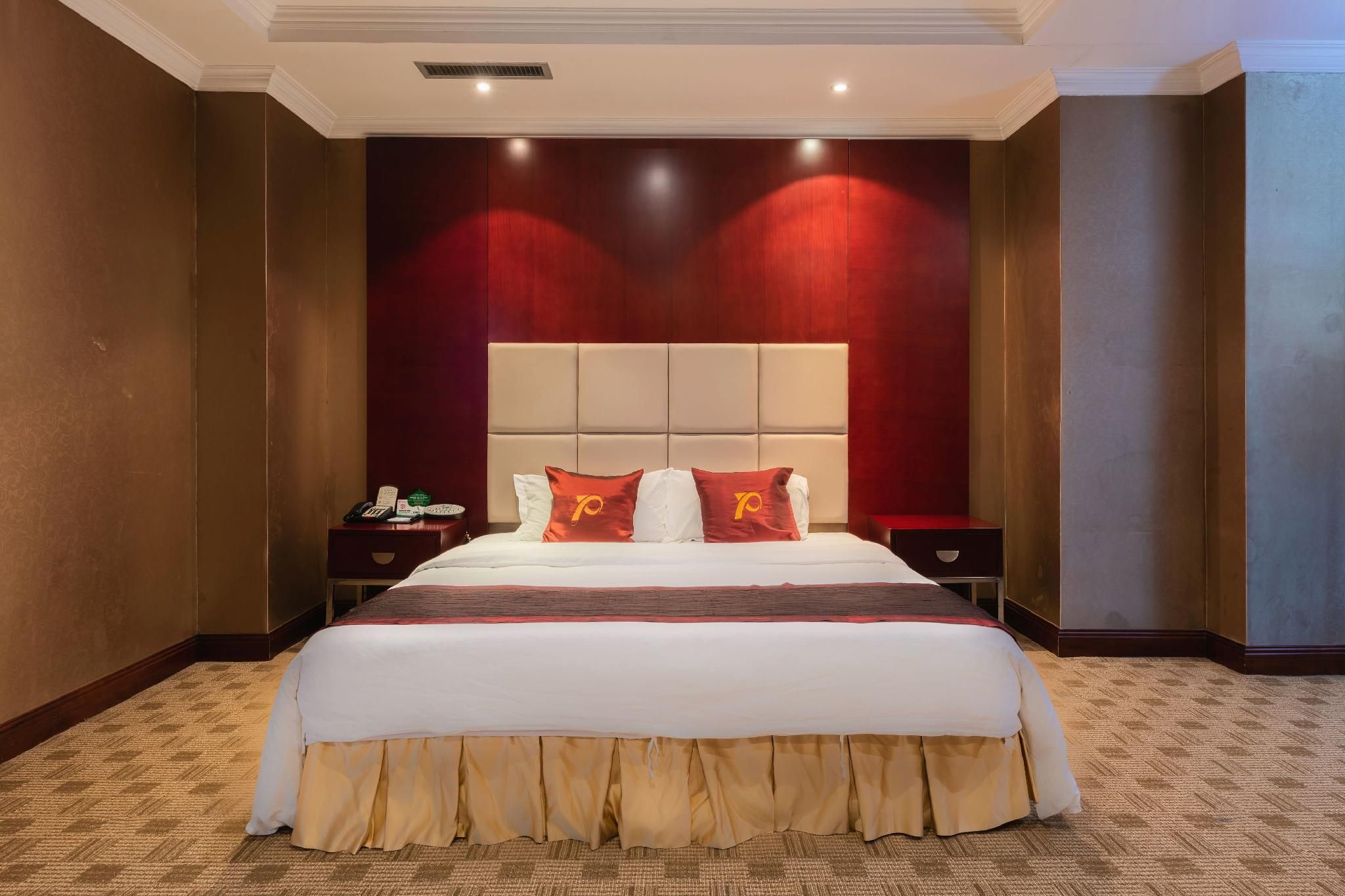 Xinmao Tiancai Hotel Tianjin - טיאנג'ין - חדר שינה