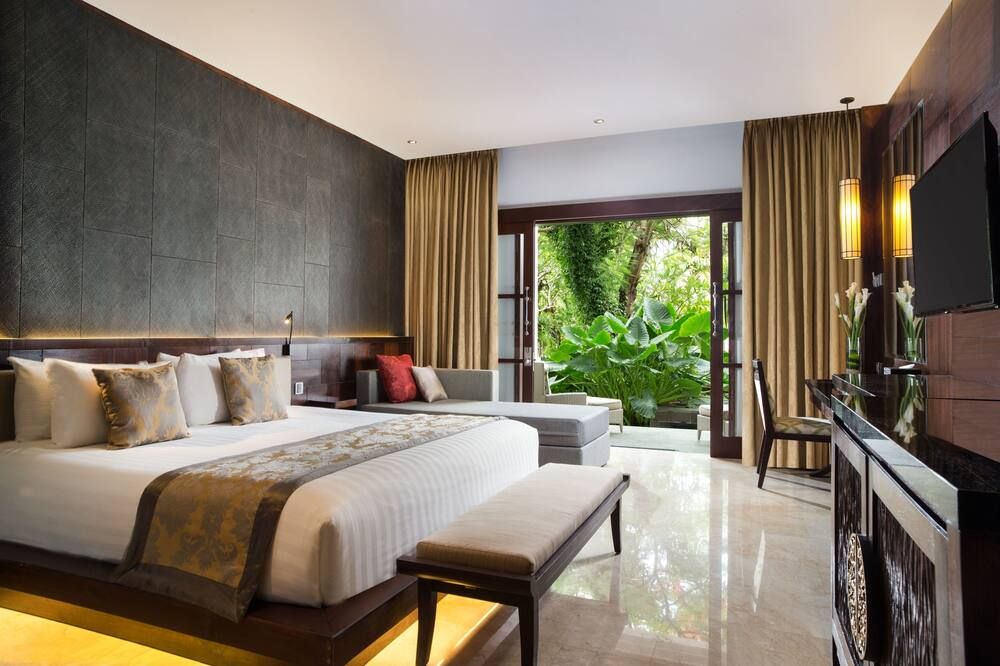 Puri Santrian Beach Resort And Spa - דנפסאר - חדר שינה