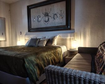 Hotel Casa Chanehque - Cholula - Schlafzimmer