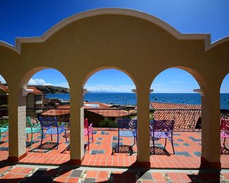 Hotel Rosario Lago Titicaca - Copacabana - Balcón