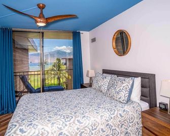 Oceanfront Penthouse Vistas - Kihei - Soveværelse
