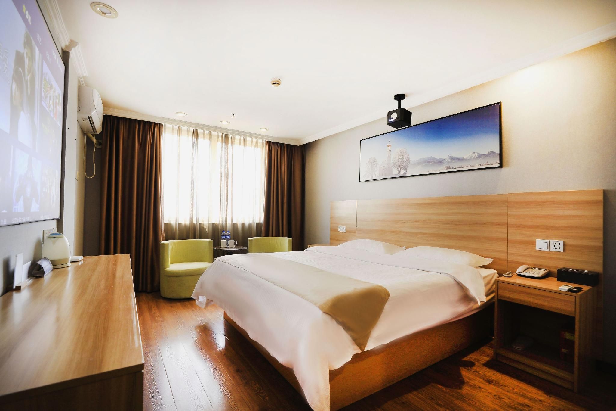 Greentree Inn Jiangsu Yancheng Dafeng Huanghainorth Road Changxins) Road Business Hotel - Yancheng - Bedroom